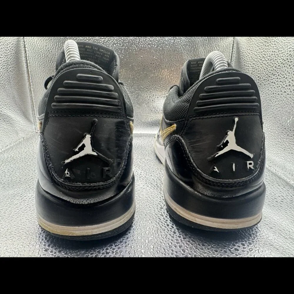 RARE 🚀 Size 5.5 -‎ Nike Air Jordan Legacy 312 Low Gold Black Sneaker CD9054-07